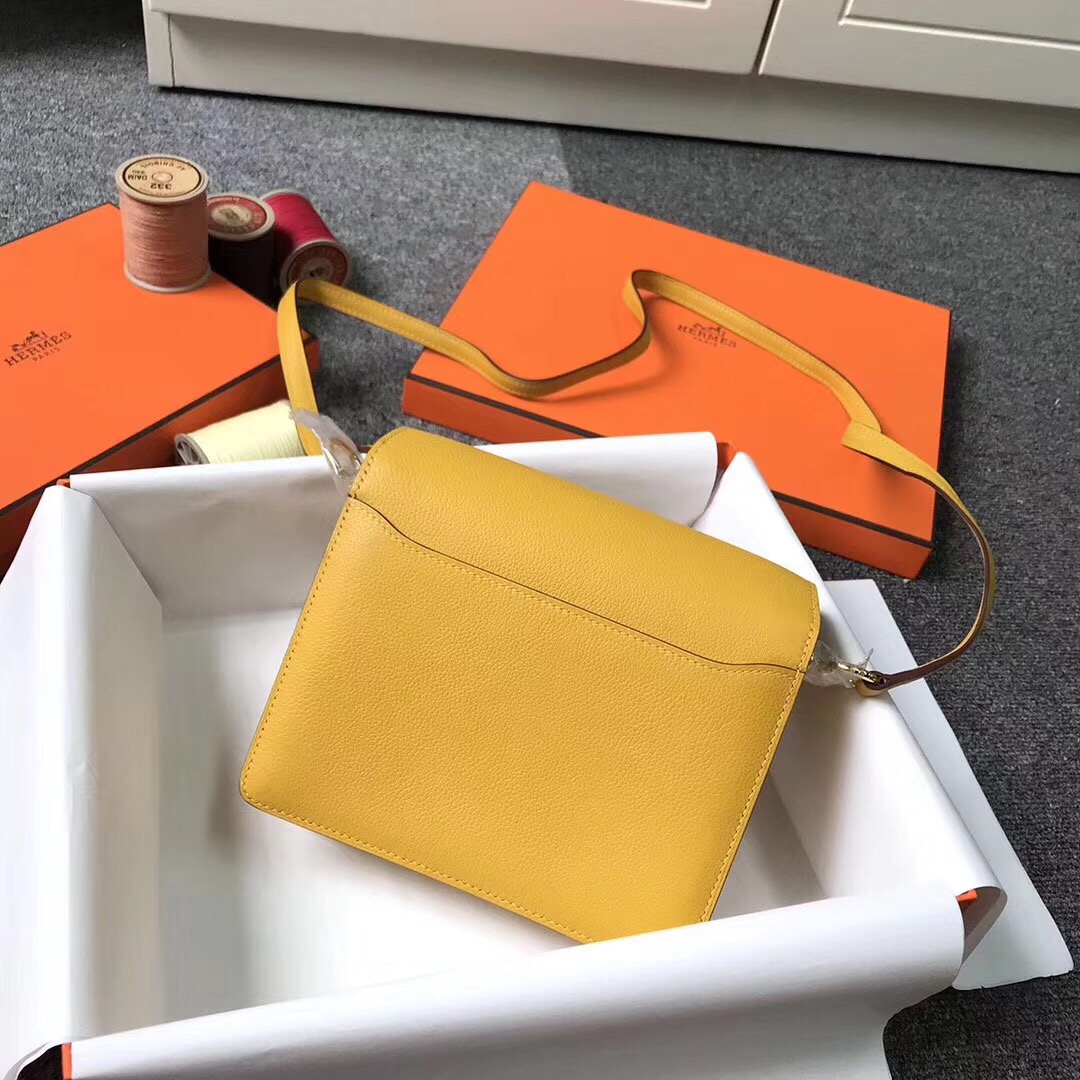 에르메스 룰리스18 앰버 옐로우 금장 에버컬러